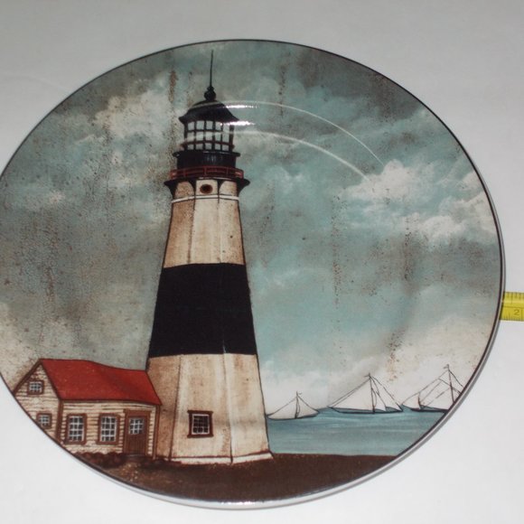 EUC, By The Sea vintage collectable plate by David Carter Brown - Picture 6 of 6
